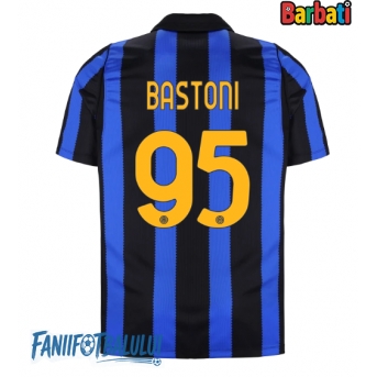 Inter Milan Alessandro Bastoni #95 Tricou Fotbal Replică 2026-27 Barbati Acasa
